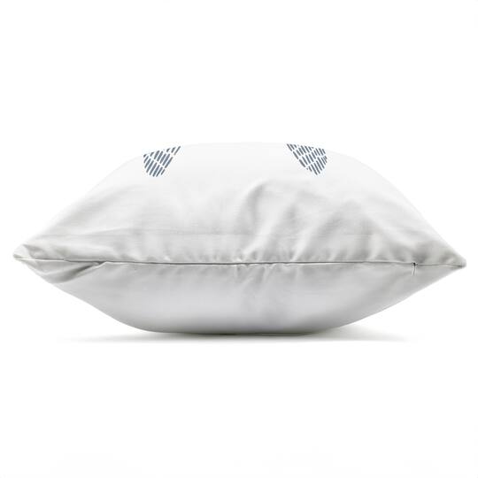 Stupell Industries 18" x 18" White Minimal Starfish Printed Outdoor Throw Pillow